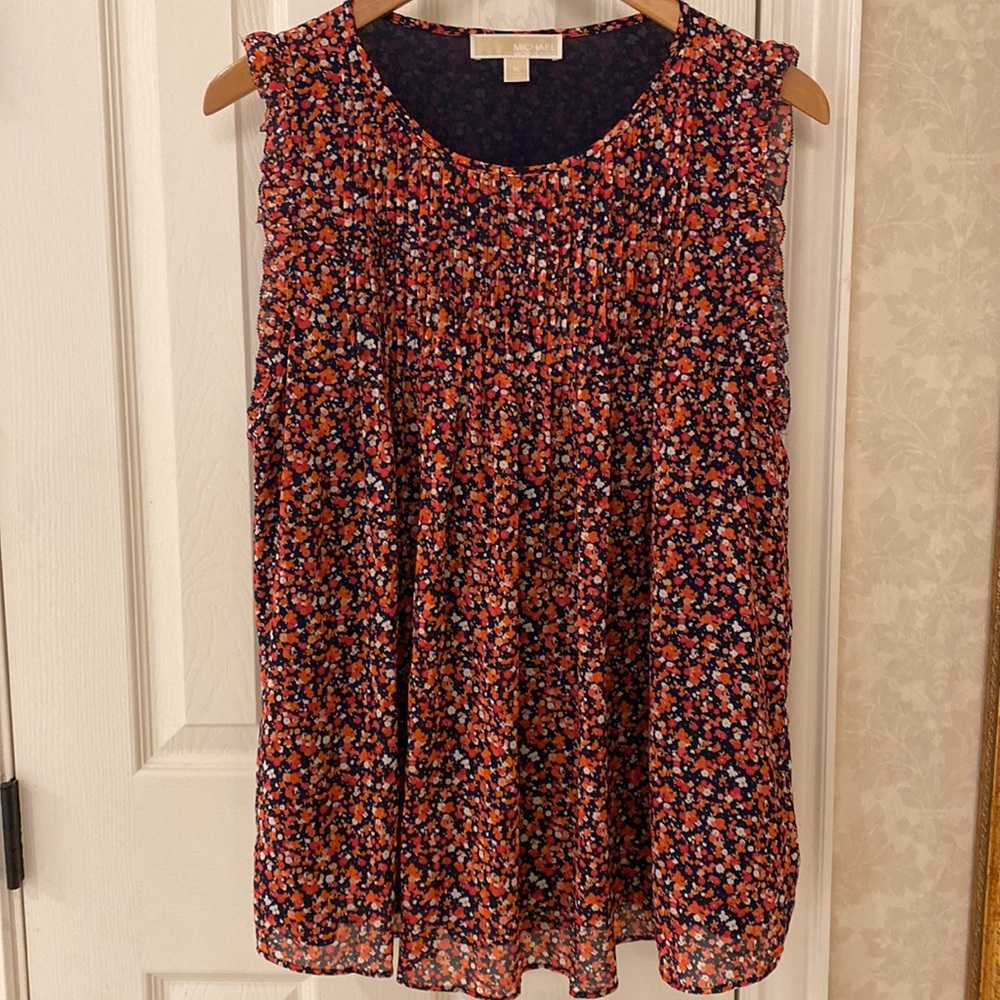 Michael Kora Flutter Sleeveless Tank